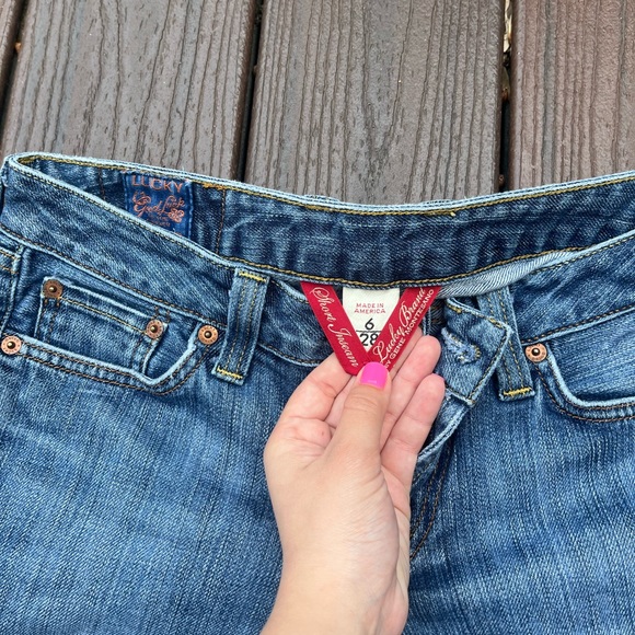 Vintage low rise lucky brand jeans - Picture 3 of 5